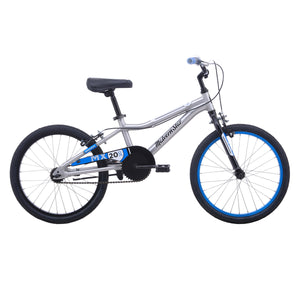Malvern Star MX 20 SL - Brushed Aluminium / Blue