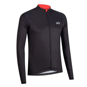 Solo Jersey 3-SEASON Long Sleeve - Black / Red