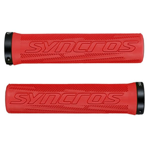 Syncros Pro Lock-on Grips - Red
