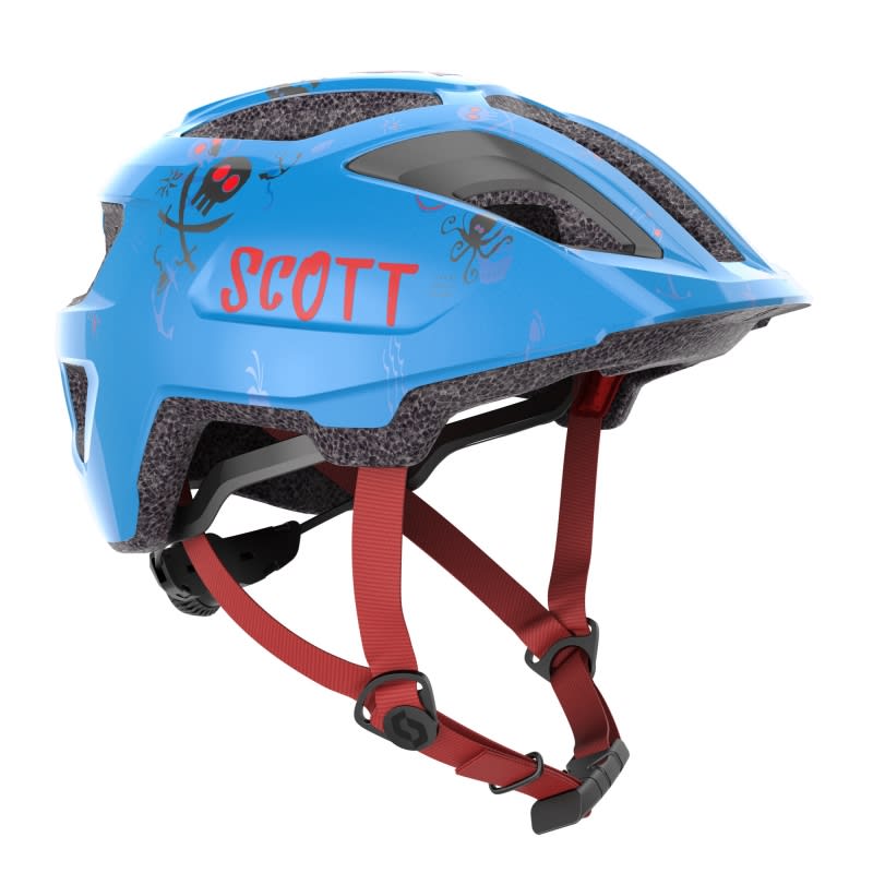 Scott Spunto Kid Helmet (as) 46-52CM - Atlantic Blue