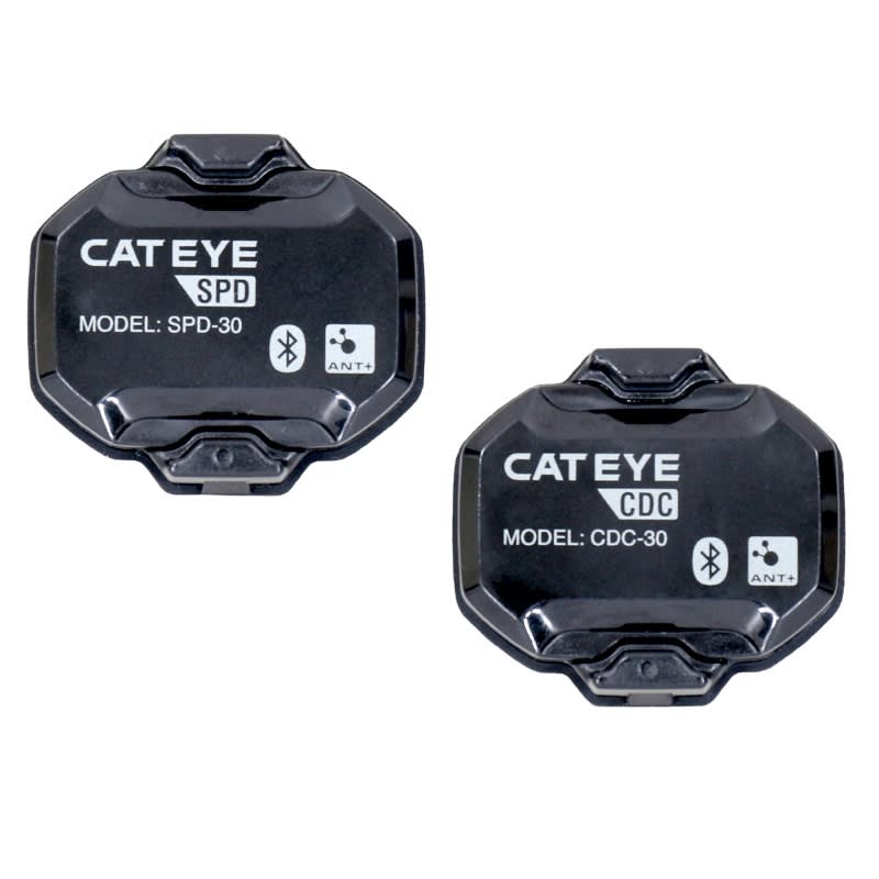 Cateye Speed/cadence Sensor Magnetless SPD-30/CDC-30 Bundle - Black