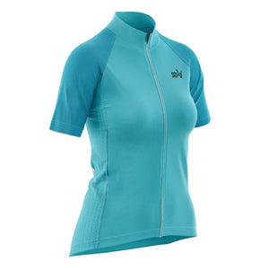 Solo Team Jersey Womens - Light Blue / Blue