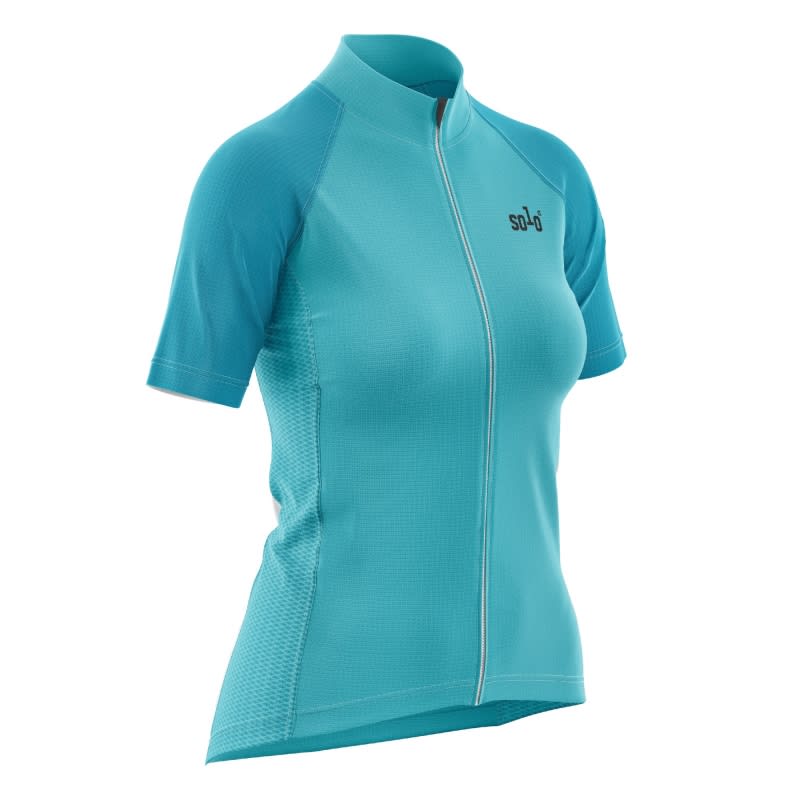 Solo Team Jersey Womens - Light Blue / Blue
