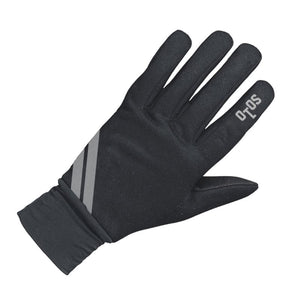 Solo Super Thermal Long Finger Glove - Black