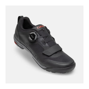 Giro Ventana Boa Mens Shoes - Black / Dark Shadow