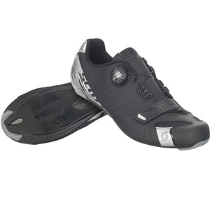 Scott Road Comp Boa Shoes - Matt Black / Silver
