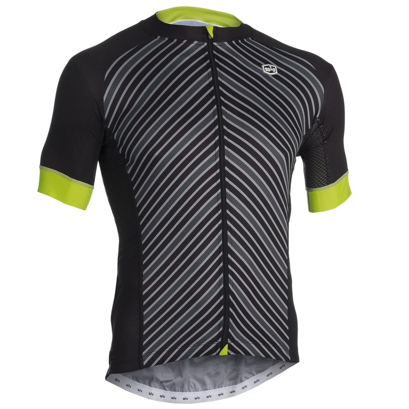 Solo Omni Chevron Jersey Mens - Black