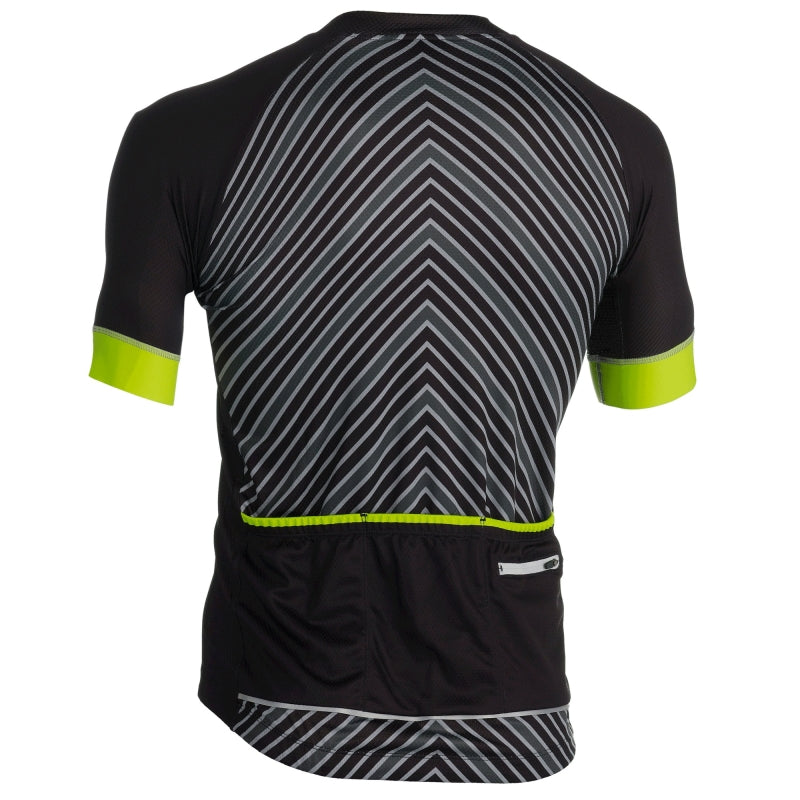 Solo Omni Chevron Jersey Mens - Black