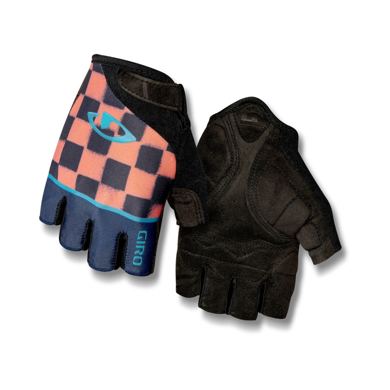 Giro Jagette Ladies Gloves - Midnight Blue / Peach / Check