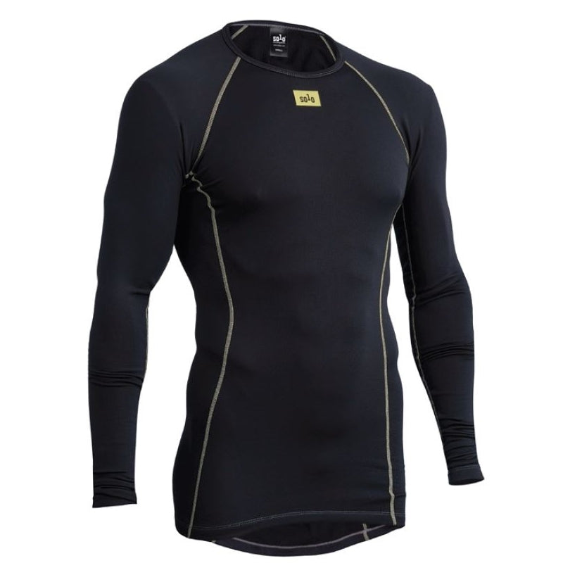 Solo Thermal Baselayer Long Sleeve - Black