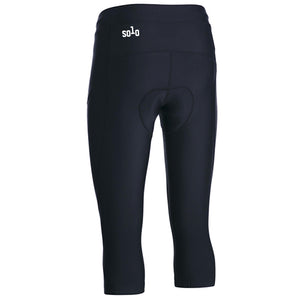 Solo 3/4 Short Womens MK2 - Black