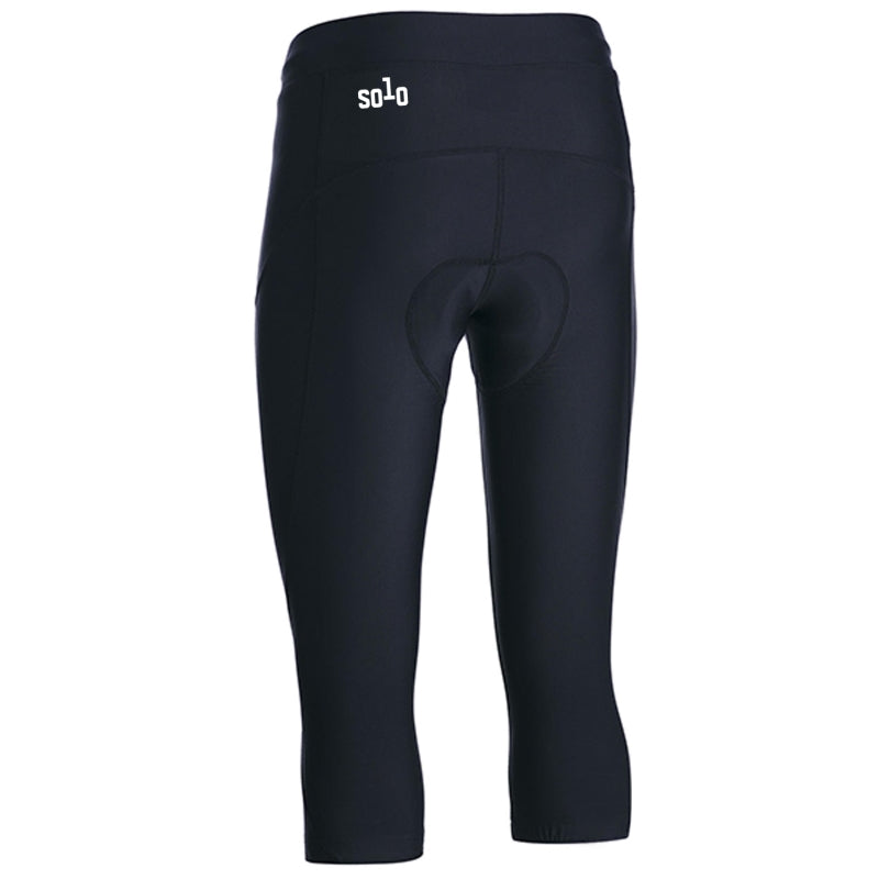 Solo 3/4 Short Womens MK2 - Black