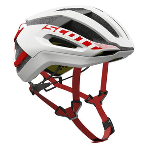 Scott Centric Plus Mips Helmet - White / Red
