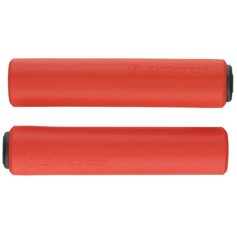 Syncros Silicone Grips - Neon Red