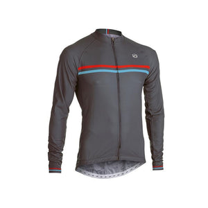 Solo Duo Long Sleeve Jersey - Grey