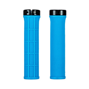 Zero Billy T Taperlock Grips - Neon Blue / Black