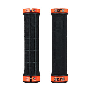 Zero Atlas 2LOCK Grips - Black / Neon Orange