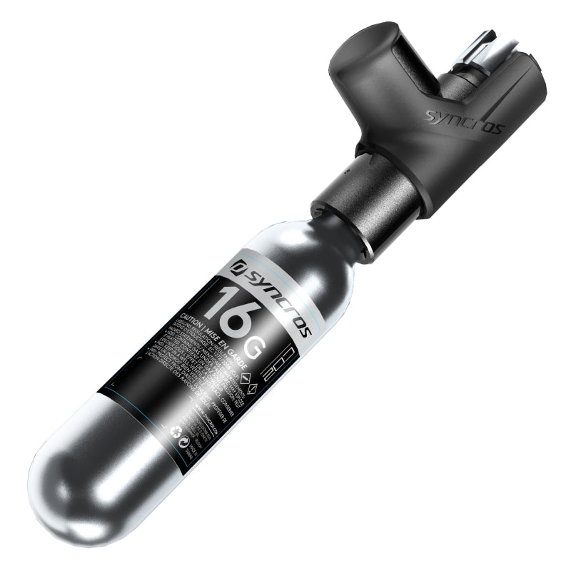 Syncros Boundary CO2 Inflator With 16G Cartridge - Black