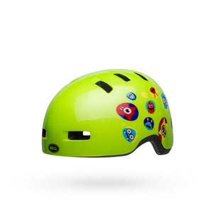 Bell Lil Ripper Toddler Helmet - Monsters Gloss Green