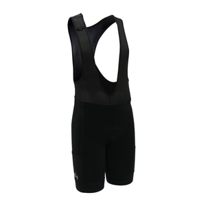 Solo Mens Bibshorts Comp Cargo - Black