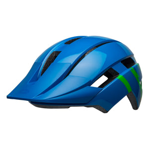 Bell Sidetrack II Helmet - Blue / Green