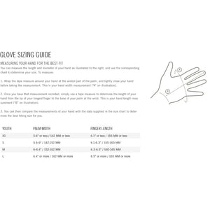 Giro Dnd JR 2 Long Finger Gloves - Purple / Black