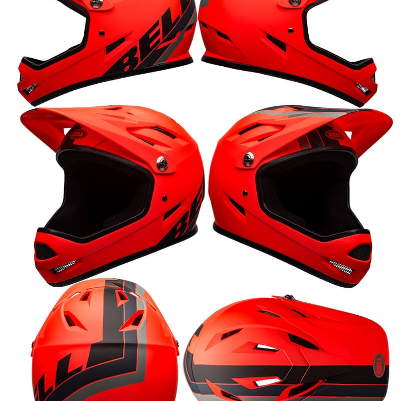 Bell Sanction Helmet - Agility Matte Orange / Black