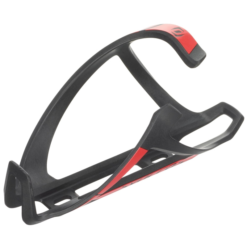 Syncros Tailor Cage 2.0 Right Side Bottle Cage - Black / Rally Red