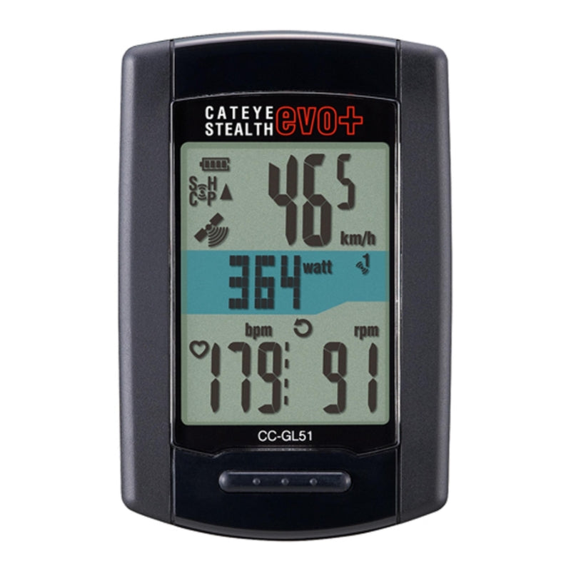 Cateye Stealth Evo+ CC-GL51 - Black