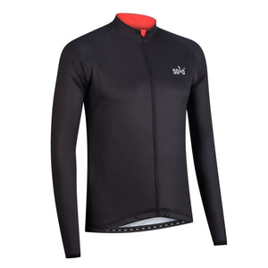 Solo Jersey 3-SEASON Long Sleeve - Black / Red