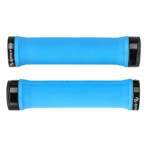 Syncros Grips Double Lock Ring SG-09 - Neon Blue
