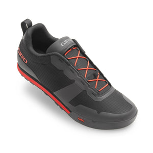Giro Tracker Fastlace Mtb Shoe - Black / Bright Red