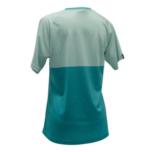 Solo Womens Explore S/sl Jersey - Teal / Light Blue