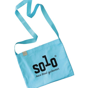 Solo Cotton Musette Bag - Light Blue
