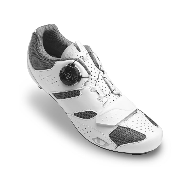 Giro Savix Road Shoes Womens - White / Matte Titanium