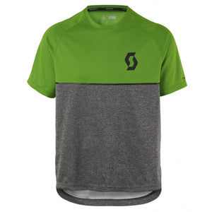 Scott Trail 70 Jersey - Online Green / Dark Grey Melange