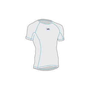 Solo Summer Mesh Baselayer Short Sleeve - White