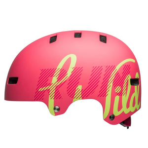 Bell Span Action Fit Helmet - Matte Flamingo / Pear Wild