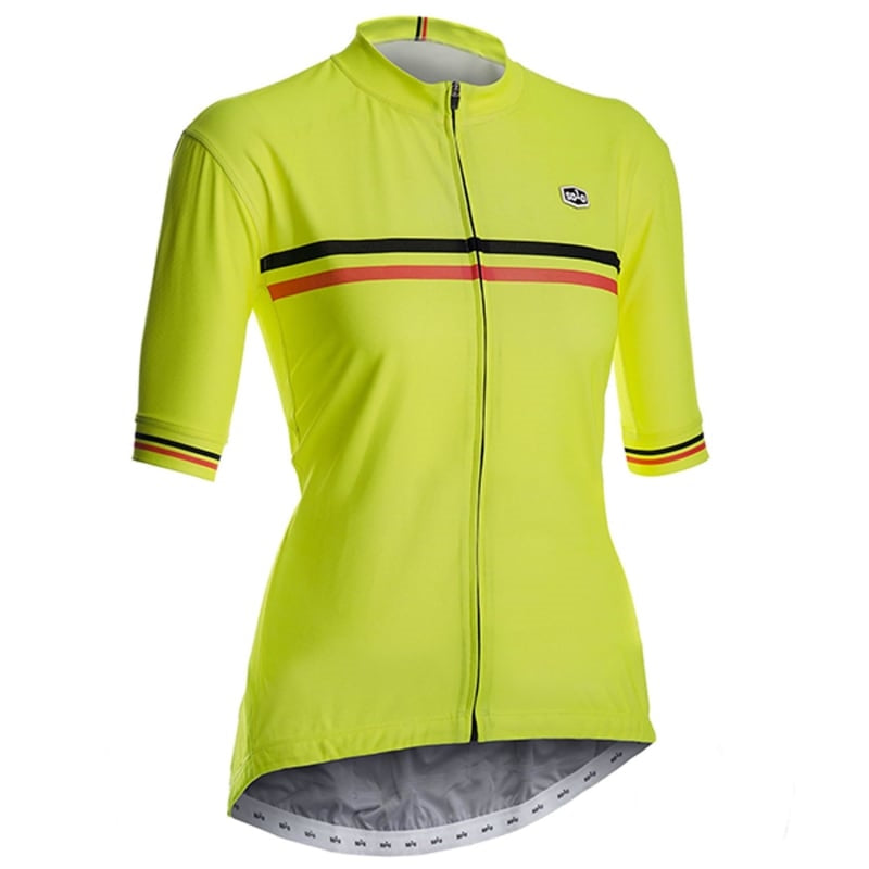 Solo Duo Jersey Ladies - Fluoro Yellow
