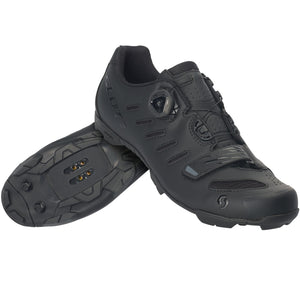 Scott Mtb Team Boa Shoes - Matt Black / Gloss Black