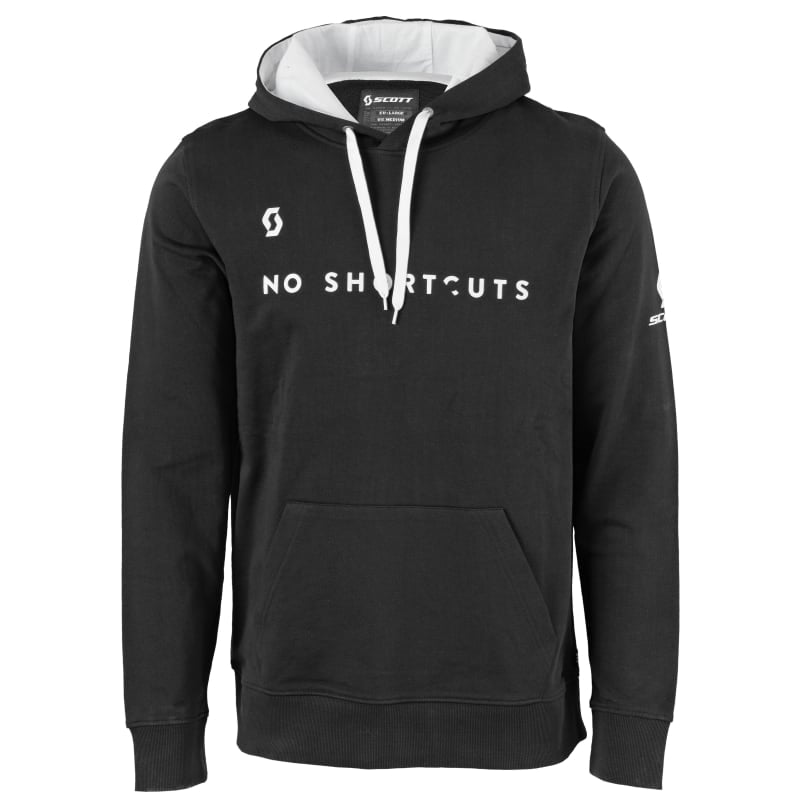 Scott Hoodie 50 No Shortcuts L/sl - Black