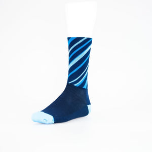 Volta Volta High Ascent Socks - Navy Blue