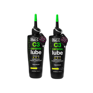 Muc-off C3 Ceramic Dry Lube 120ML Twin Pack
