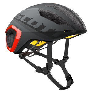 Scott Cadence Plus Mips Helmet - Dark Grey / Red