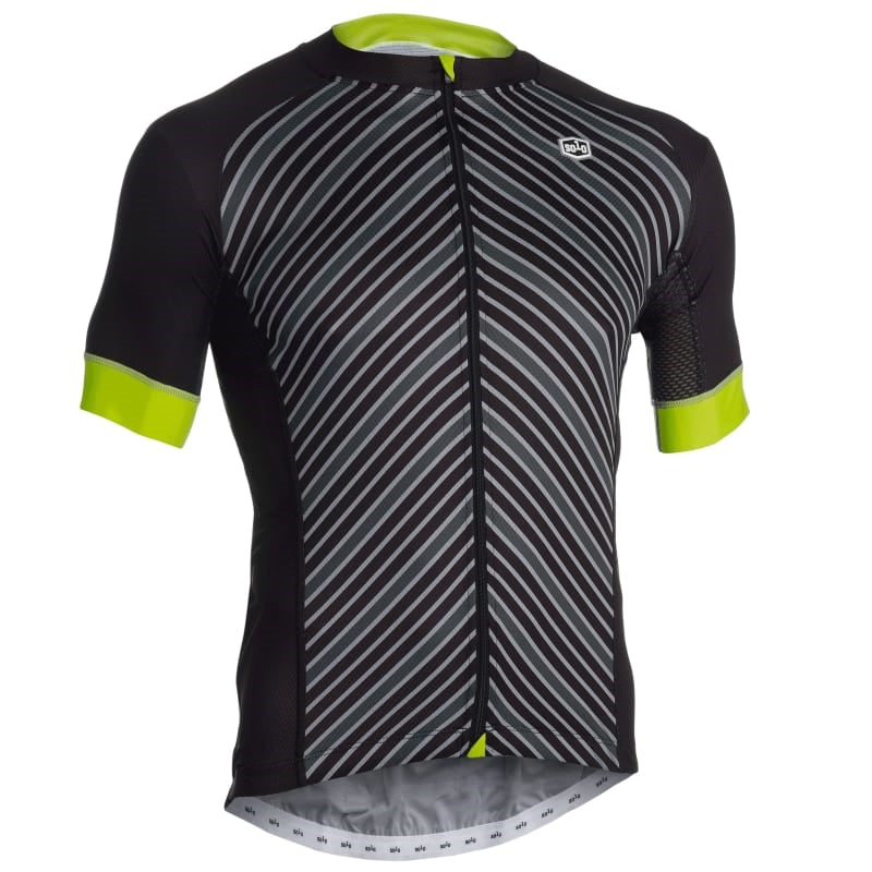 Solo Omni Chevron Jersey Mens - Black