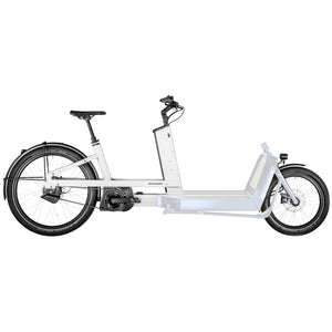 Bergamont E-cargoville LJ Elite 2022 - White / Black
