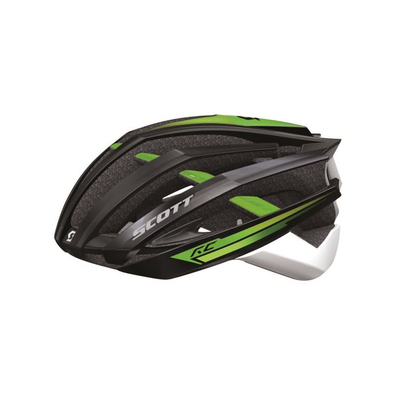 Helmet Scott Vanish Evo (as) Spl Blk/grn - Black / Green