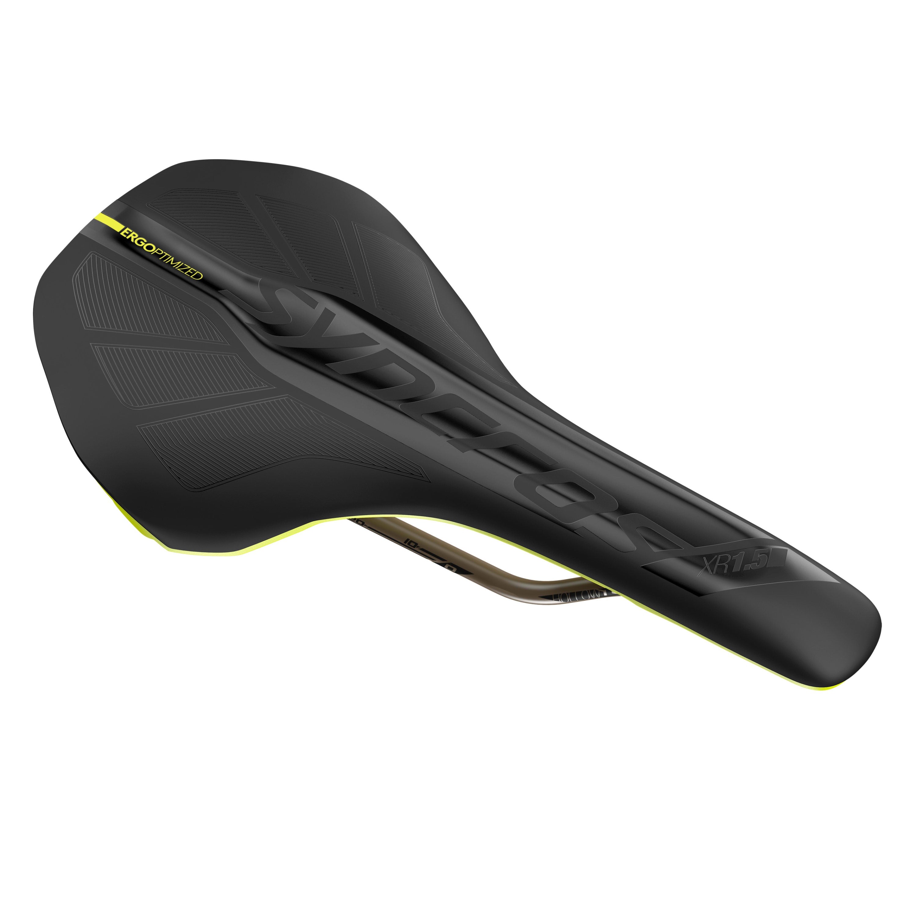 Syncros XR 1.5 Saddle - Black / Sulphur Yellow