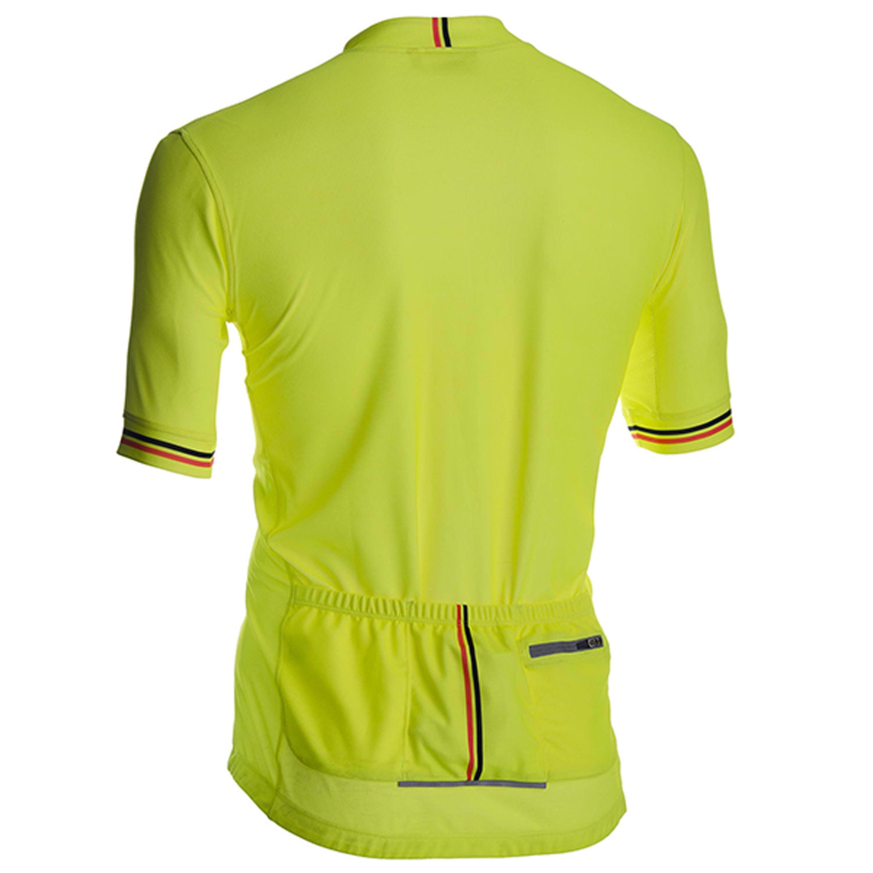 Solo Duo Jersey Mens - Fluoro Yellow