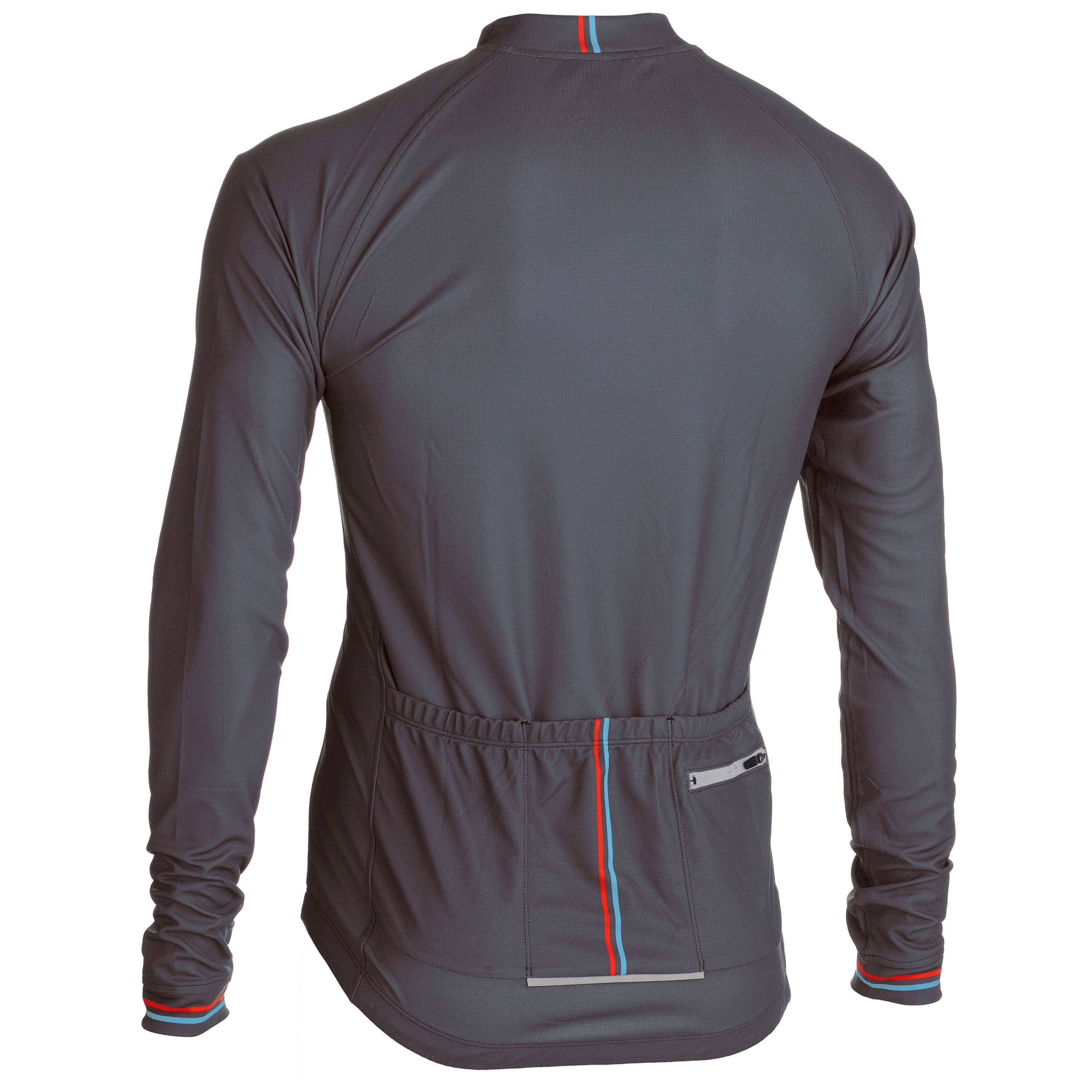 Solo Duo Long Sleeve Jersey - Grey